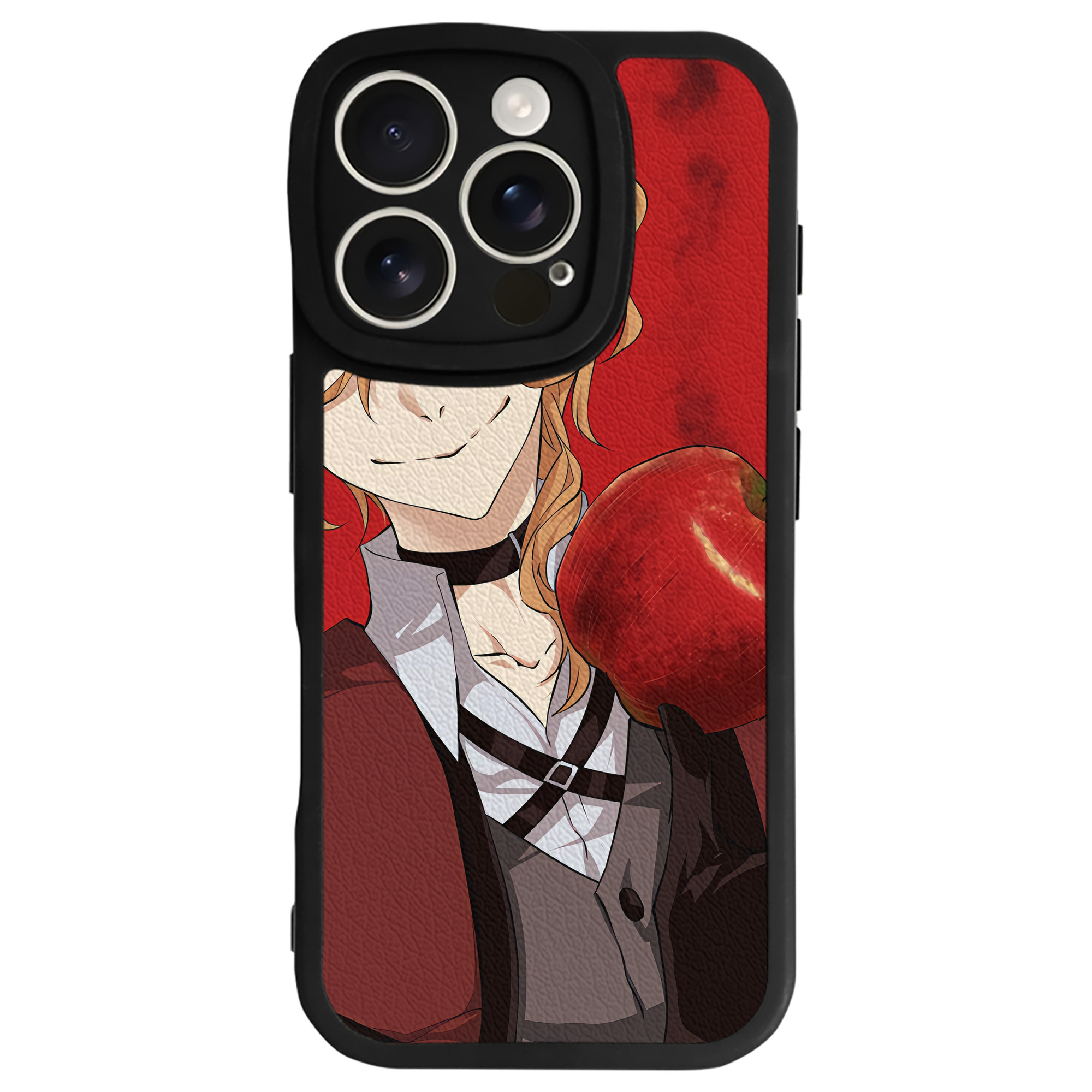 （画像用） 文豪ストレイドッグス Bungo Stray Dogs 【iPhone 16シリーズ対応】シリコンスマホケース（レザー調） 材質：シリコン